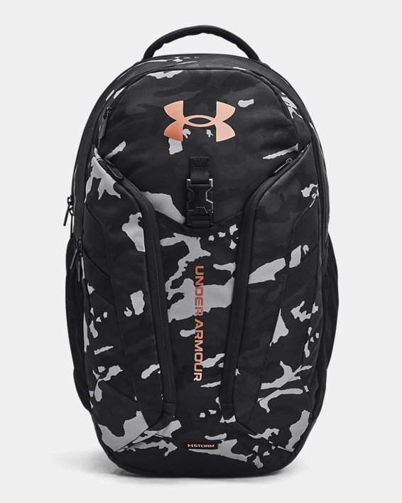 UA Hustle Pro Backpack, Black, pdpMainDesktop image number 0
